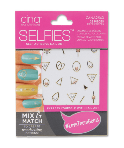 Love Them Gems Self Adhesive Nail Art