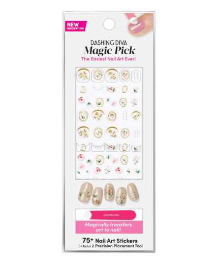 Magic Pick 3D Nail Art Floral Blush