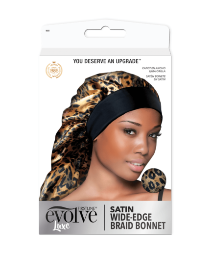 Satin Wide Edge Braid Bonnet