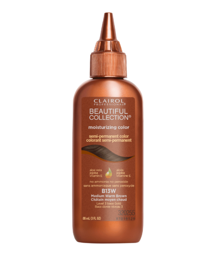 13W Medium Warm Brown Moisturizing Semi Permanent Hair Color