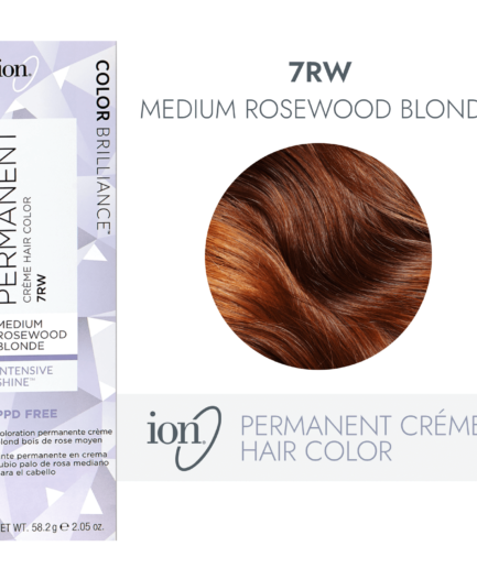 7RW Medium Rosewood Blonde Permanent Creme Hair Color