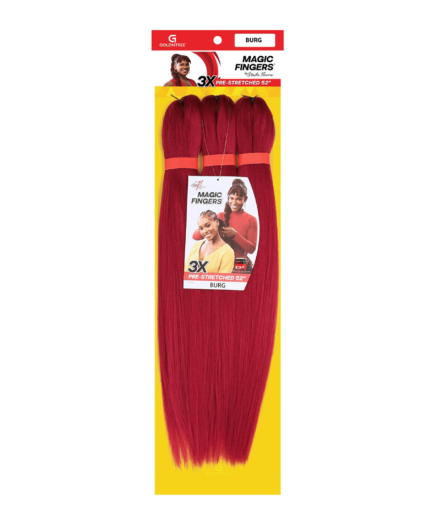Burgundy 52 Braiding Hair