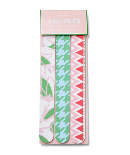 Pink 3pc Nail File Set